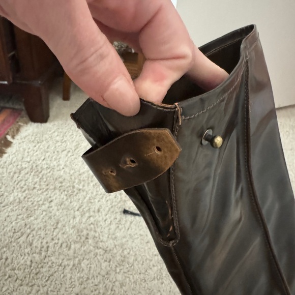 NWT Stuart Weitzman brown knee high boots - Picture 13 of 14